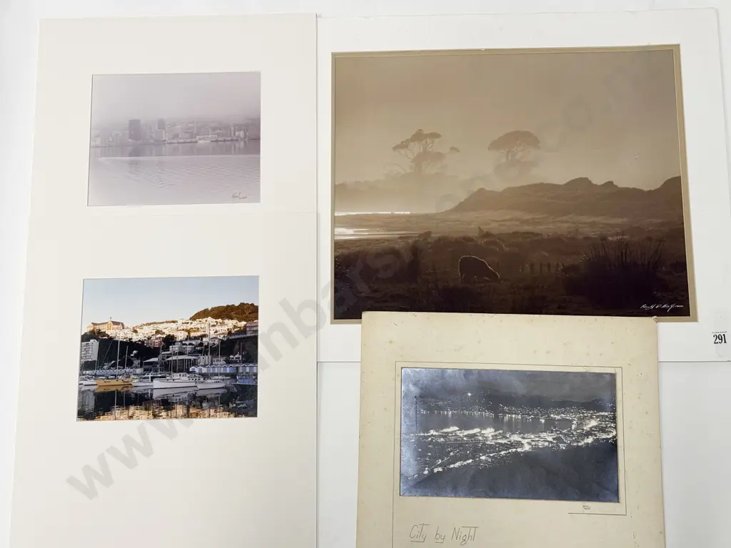 2 Vintage Black & White Photographs By Ronald Woolf & 2 By Simon Woolf Image 1++