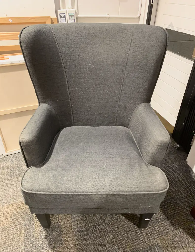 Modern Upholstered Armchair Image 1++