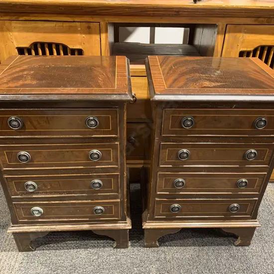 Pair of Reproduction Bedside Drawers