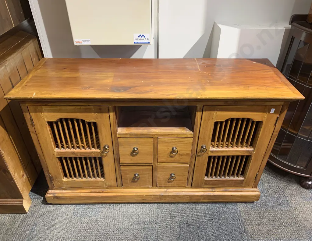 Indonesian Small Proportion Sideboard Image 1++