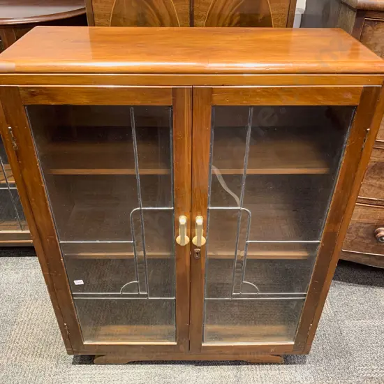 Leadlight Display Cabinet