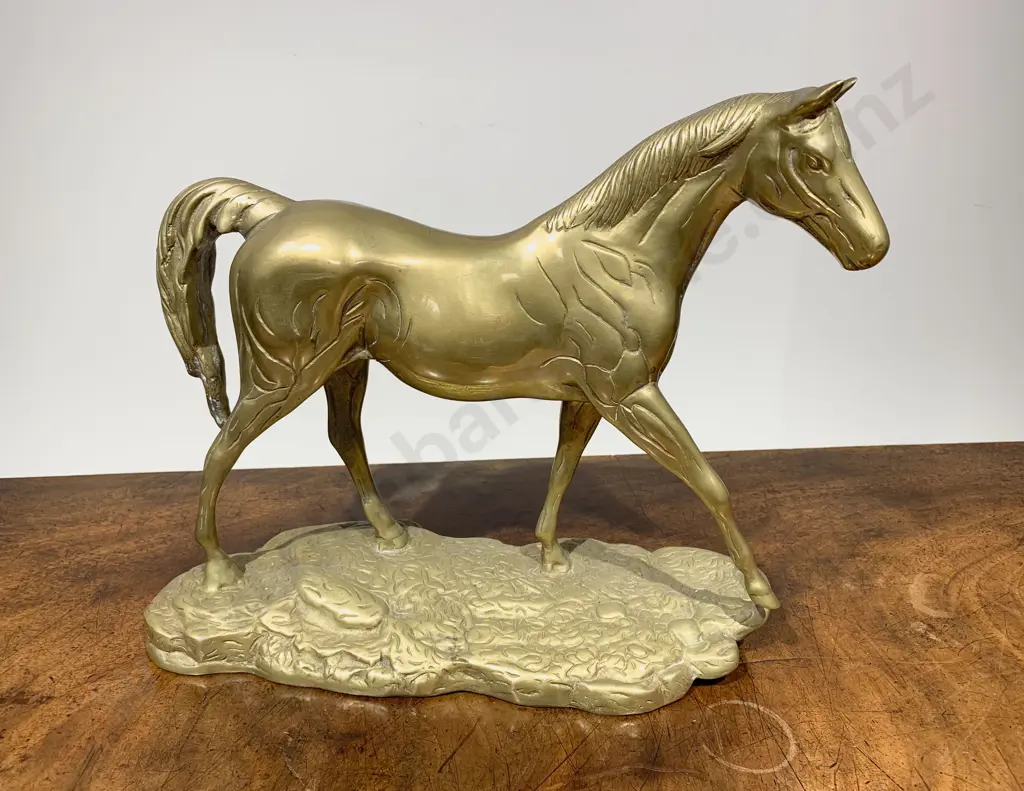 Brass Horse Ornament Image 1++