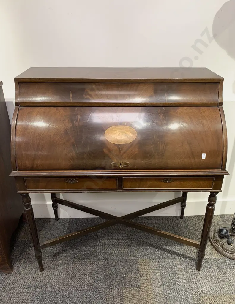 Repro Rolltop Desk Image 1++