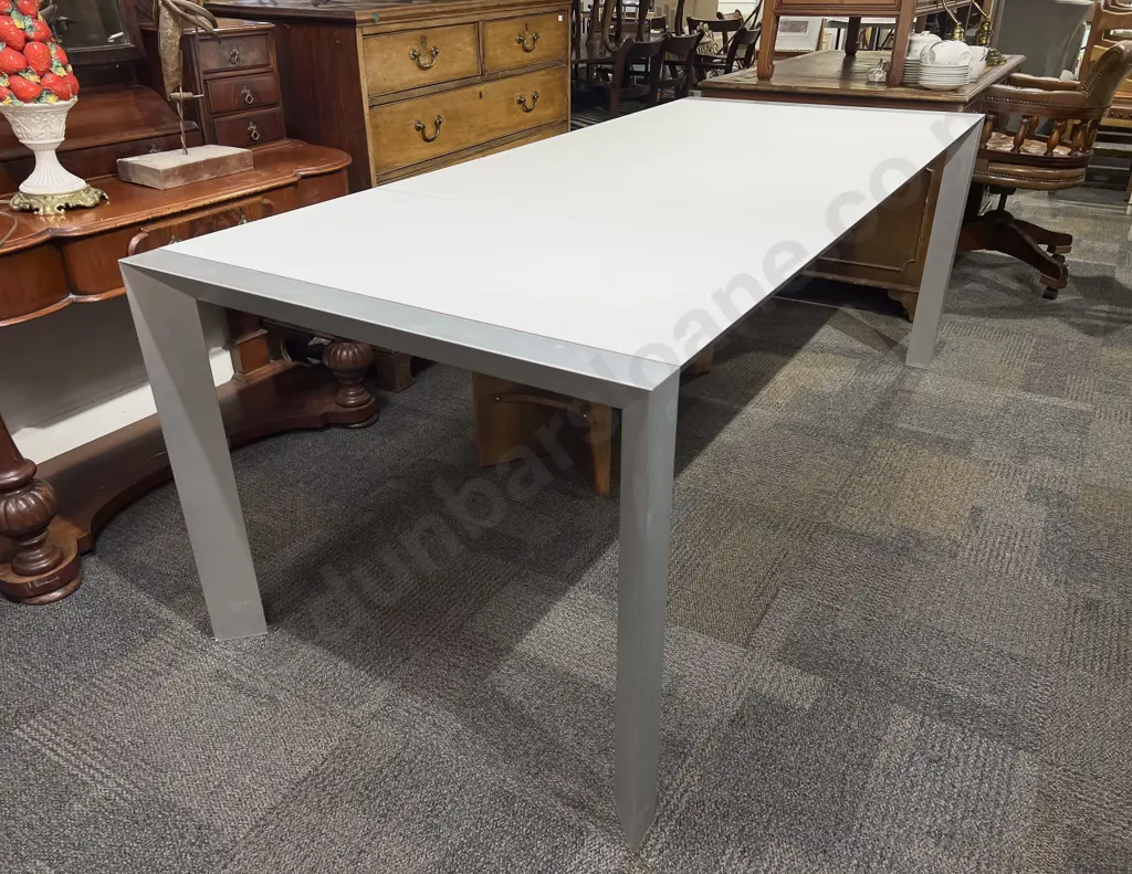 Italian Designer Modern Extension Dining Table Image 1++