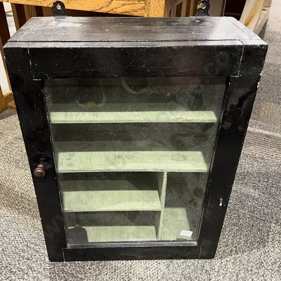 Glazed Door Wall Cabinet