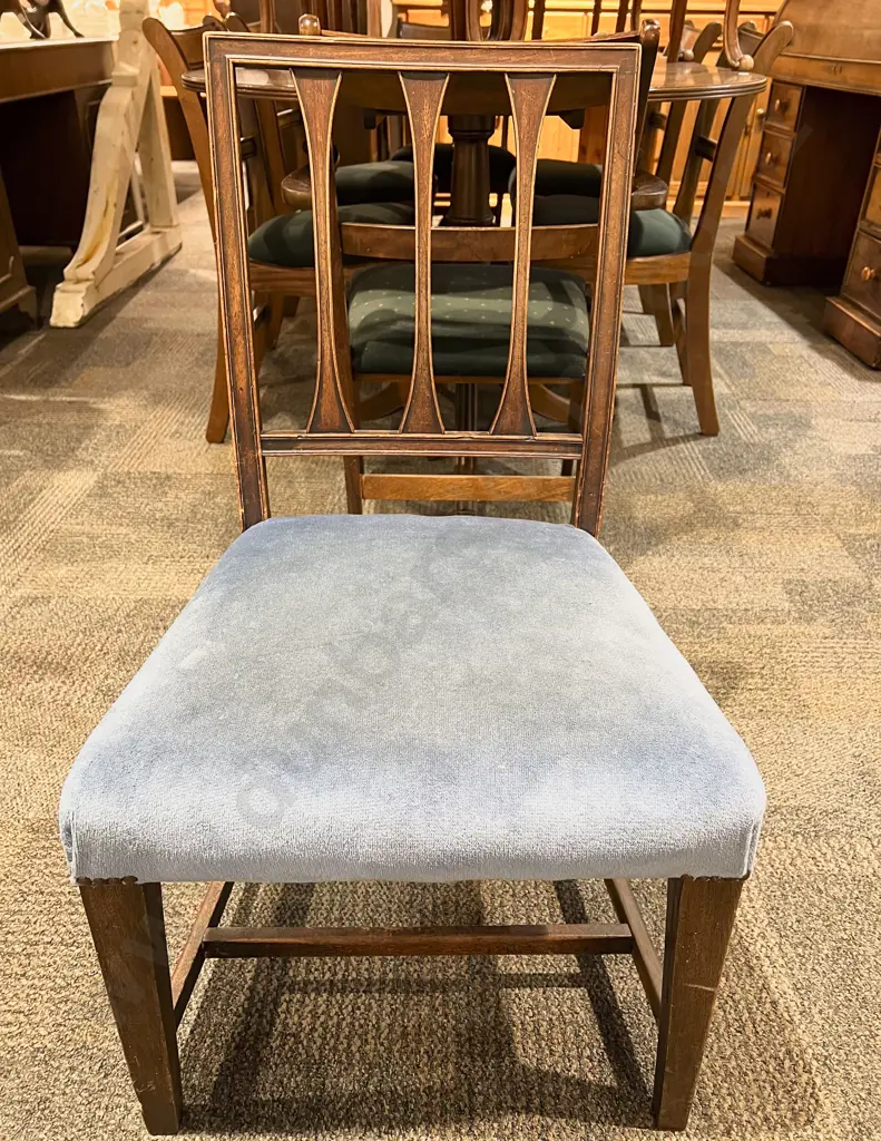 Geo III Mahogany Side Chair Image 1++