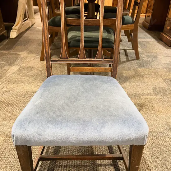 Geo III Mahogany Side Chair