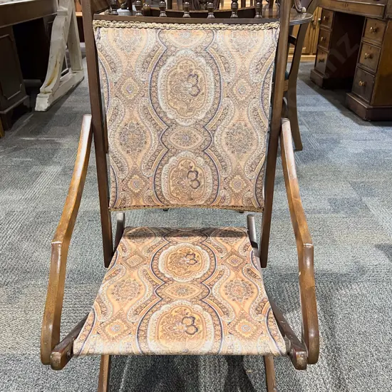 Mahogany Folding Chair