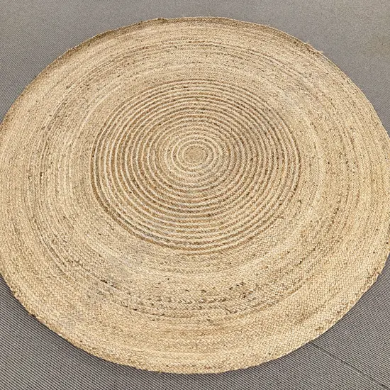 Large Woven Circular Floor Mat