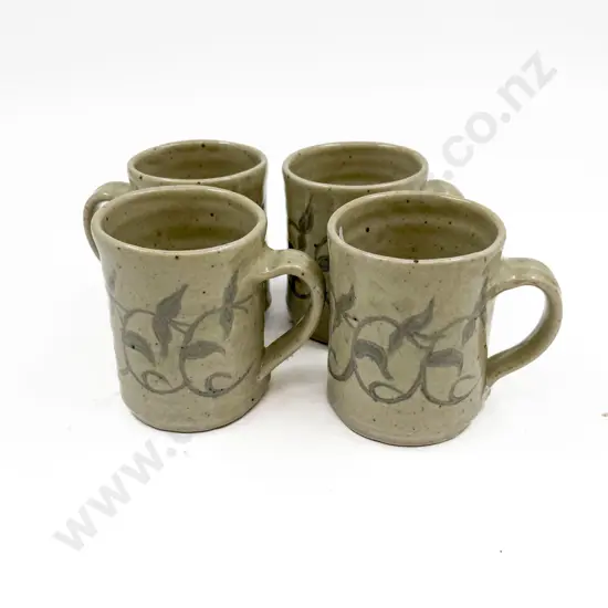 Set of Four Mirek Smisek Cups