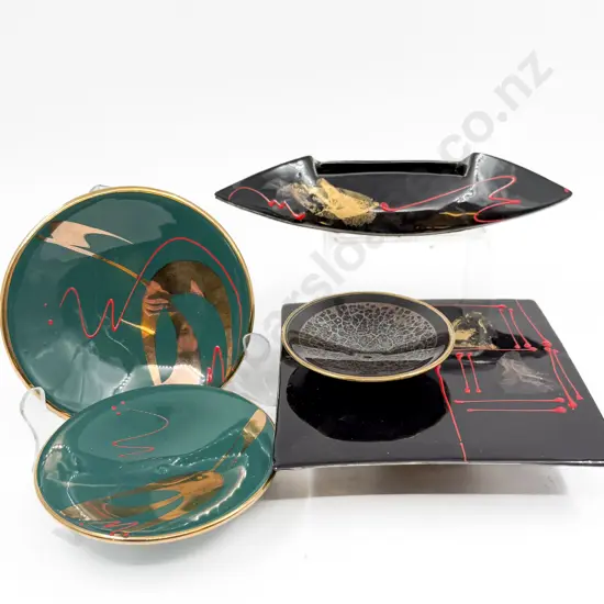 Five Pieces Peter Collis Pottery