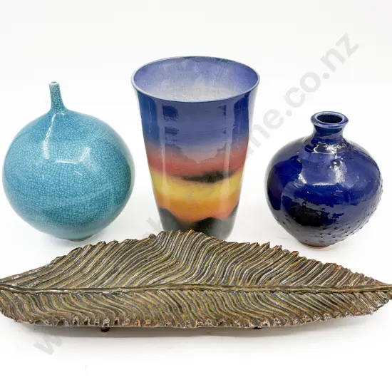 Peter Collis Specimen Vase & Three Others