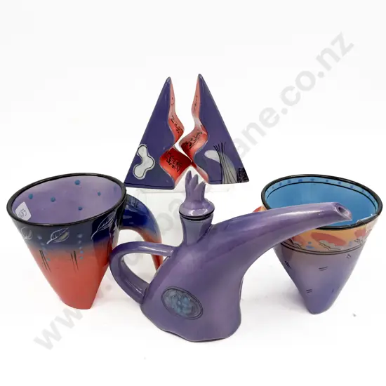 Four Pieces Brendan Adams Pottery