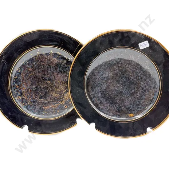 Two Peter Collis Dinner Plates