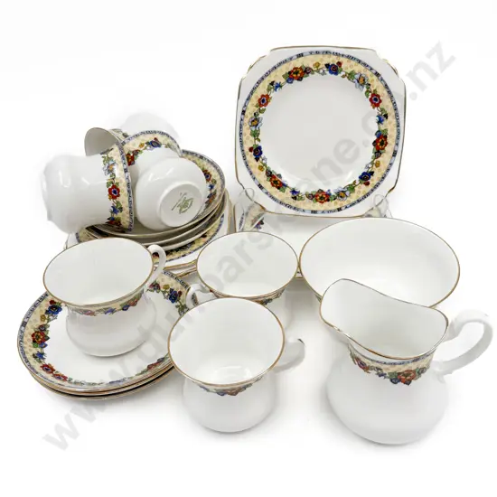Tuscan China Floral Teaset