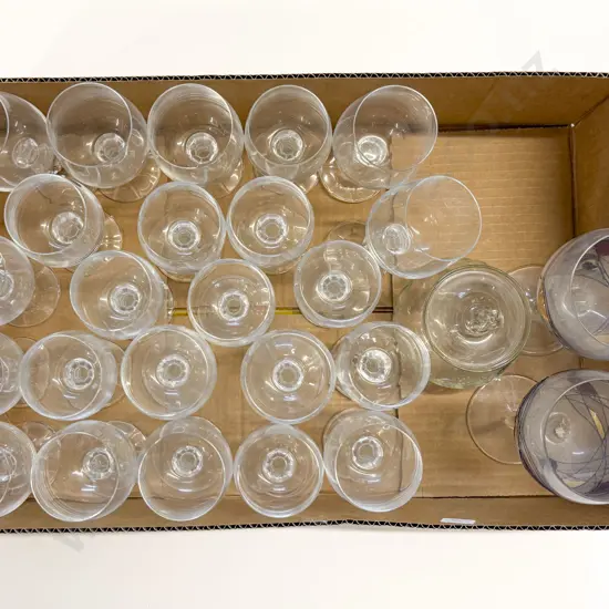 Box of Wine Glasses