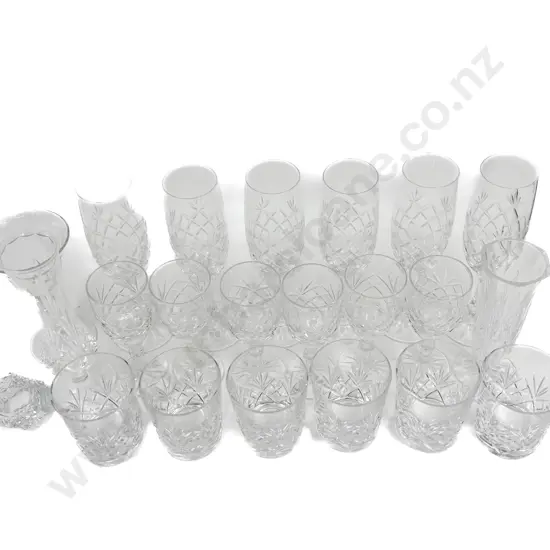 Small Group of Mixed Crystal Glasses