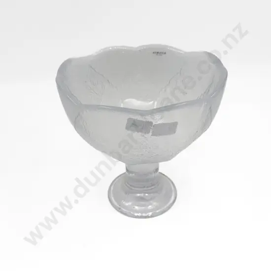 Kosta Boda Glass Comport