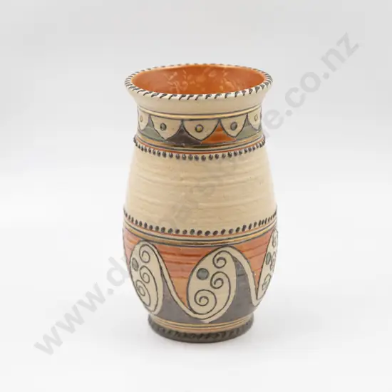 Crown Ducal Charlotte Rhead Design Vase