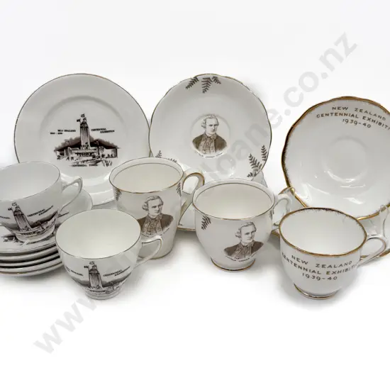 Small Group of 1940 Centennial Exhibition Tea China