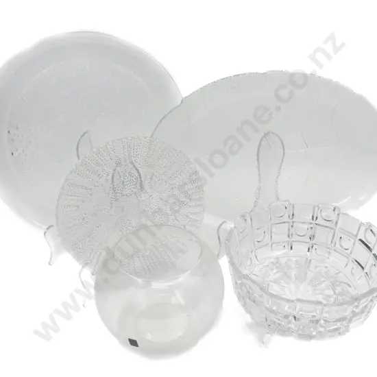 Assorted Glass Table Ware