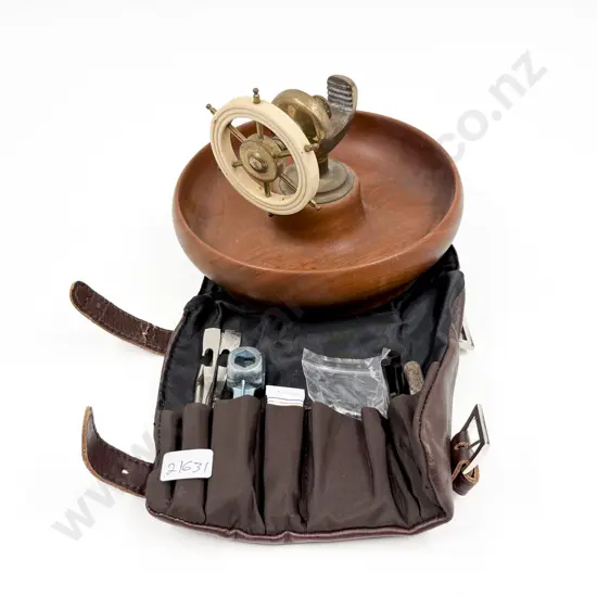 Vintage Ship Themed Nut Cracker & Other