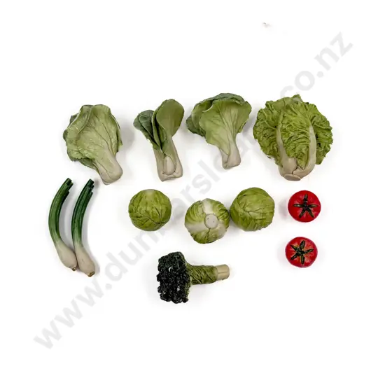 Miniature Ceramic Vegetables