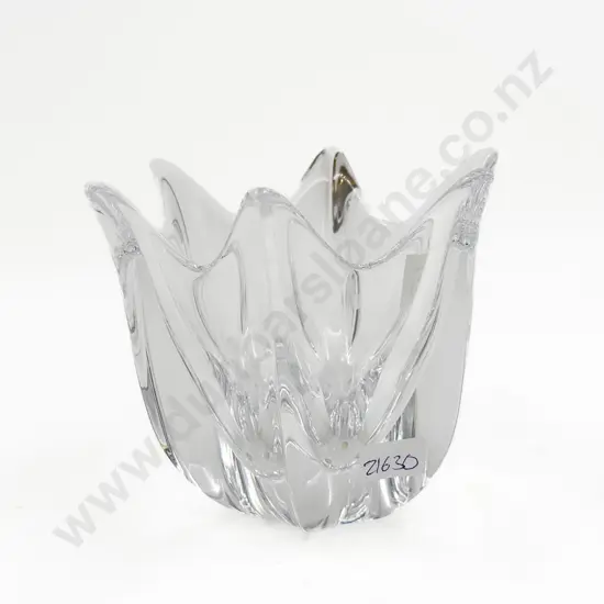 Orrefors Signed Glass Bowl