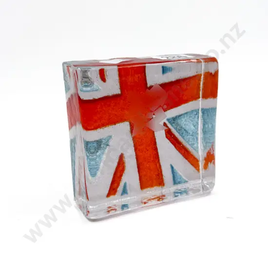 Glass London Olympics Paperweight