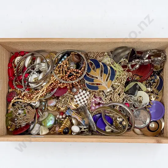 Box of Assorted Costume Jewellery