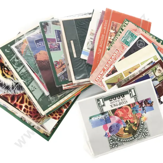 Quantity of NZ Stamp Packs