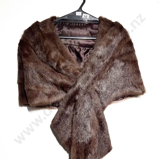 Mink Fur Shoulder Cape