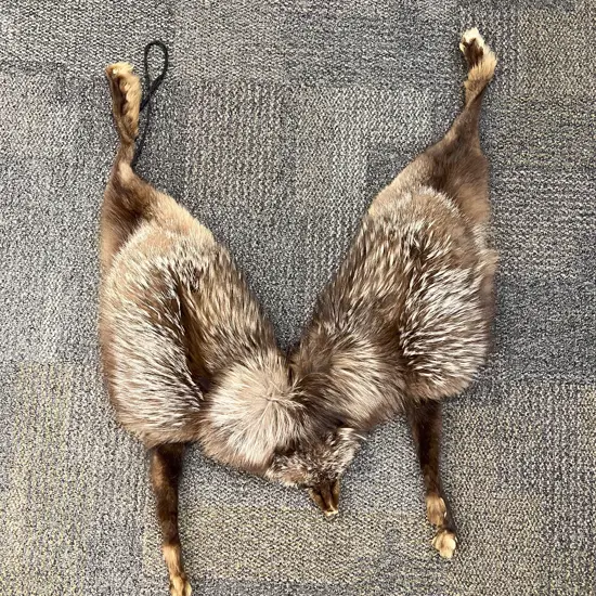 Vintage Fox Fur Shoulder Cape