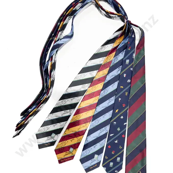 Five Sporting Gentlemen's Ties
