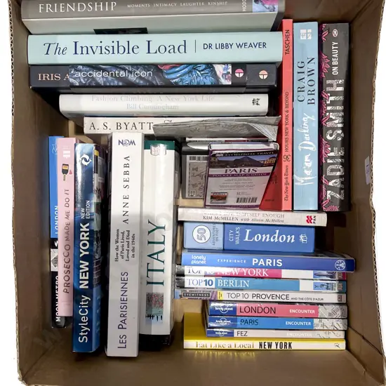 Quantity Travel Books & Various