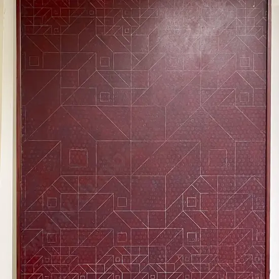 Jeanette Hine - Reflected Pattern - Acrylic on Board