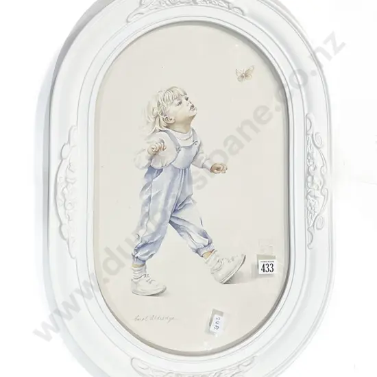 Carol Aldridge - Portrait of a Child - Watercolour