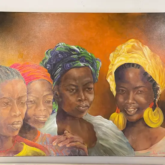 Nola Weber - "Enduring Grace" - Acrylic on Canvas