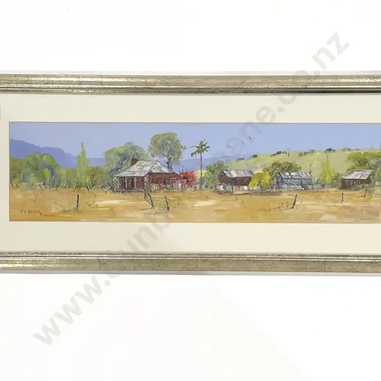 T. J. Hadler - "The Little Homestead at Cosgrove" - Acrylic on Canvasboard