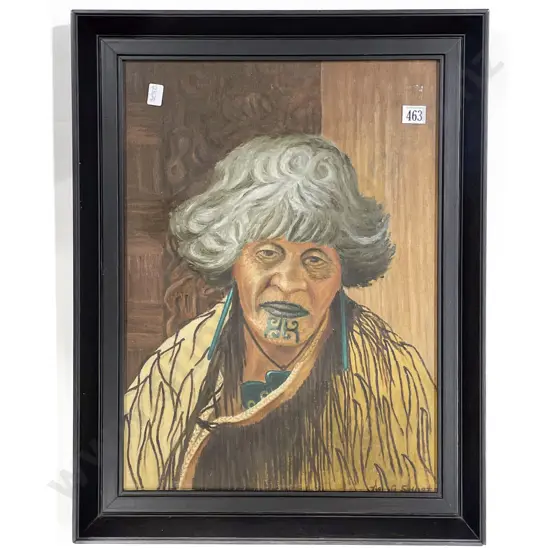 Copy of Goldie Portrait - Acrylic on Canvasboard