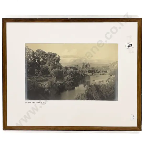 "Wairoa River Hawkes Bay" - Silver Gelatin Print