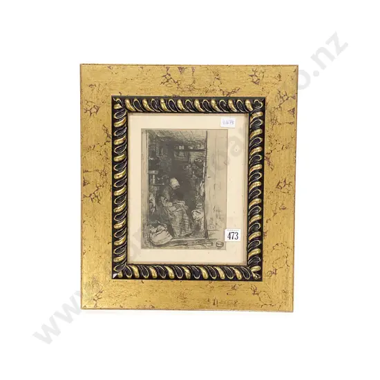 Framed Whistler Reproduction Print