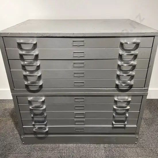 Aluminium 2 Stage Architects Plan Chest