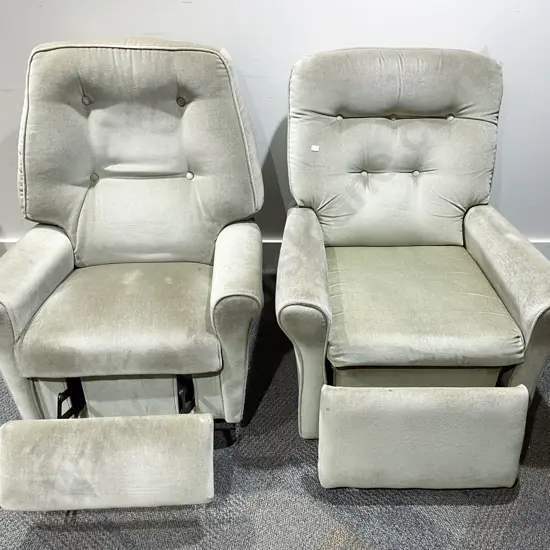 Two Lazy Boy Armchairs