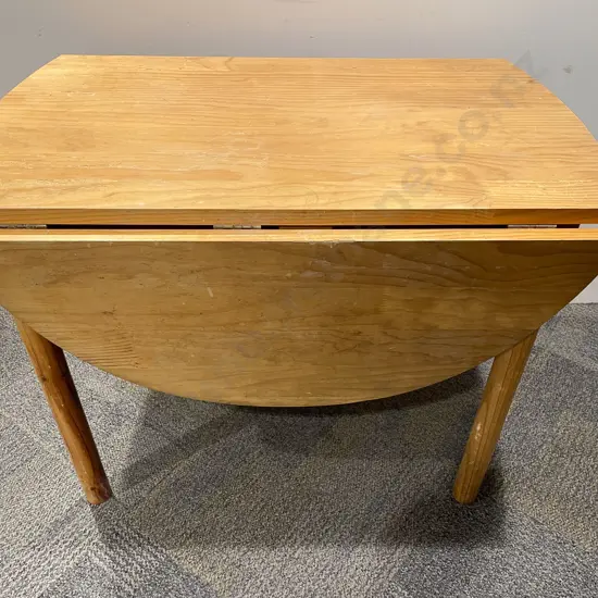 Jointed Pine Drop Leaf Table