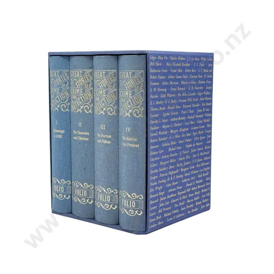 Great Stories Of Crime And Detection Four Volume Box Set