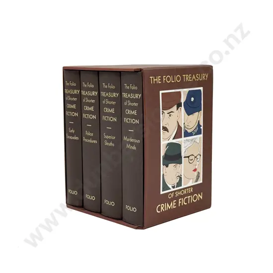 The Folio Treasury of Crime Fiction Four Volume Box Set