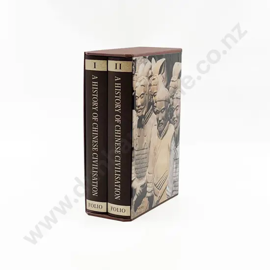 The Folio Book Two Volume Boxed Set of A History of Chinese Civilisation