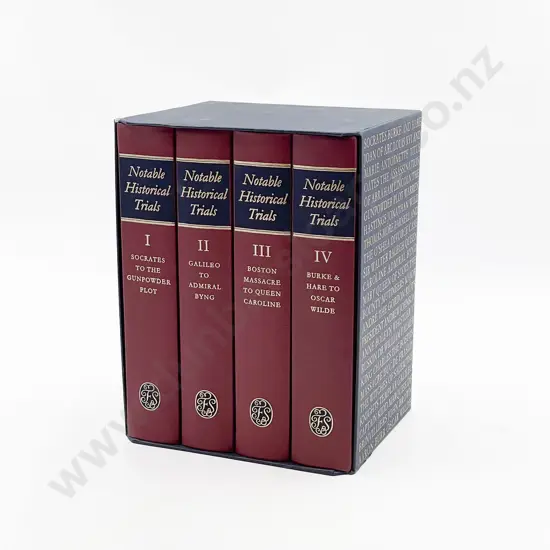 Four Volume Boxed Set of Noble Historical Trials