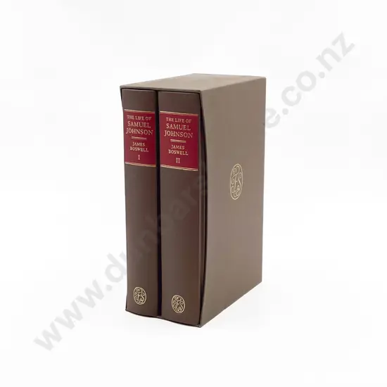 The Folio Society Two Volume Boxed Set of The Life of Samuel Johnson